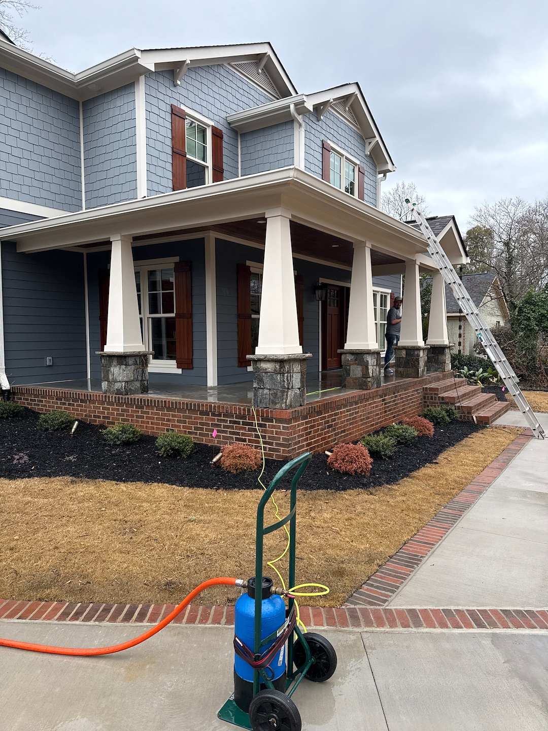 High Definition Post-Construction Cleaning on North Main St in Greenville, SC