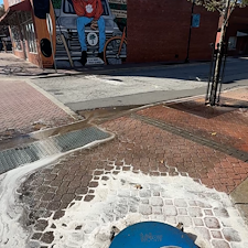 Professional-Commercial-Sidewalk-Pressure-Washing-in-Downtown-Clemson-SC 1