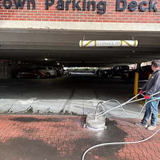 Professional-Commercial-Sidewalk-Pressure-Washing-in-Downtown-Clemson-SC 2