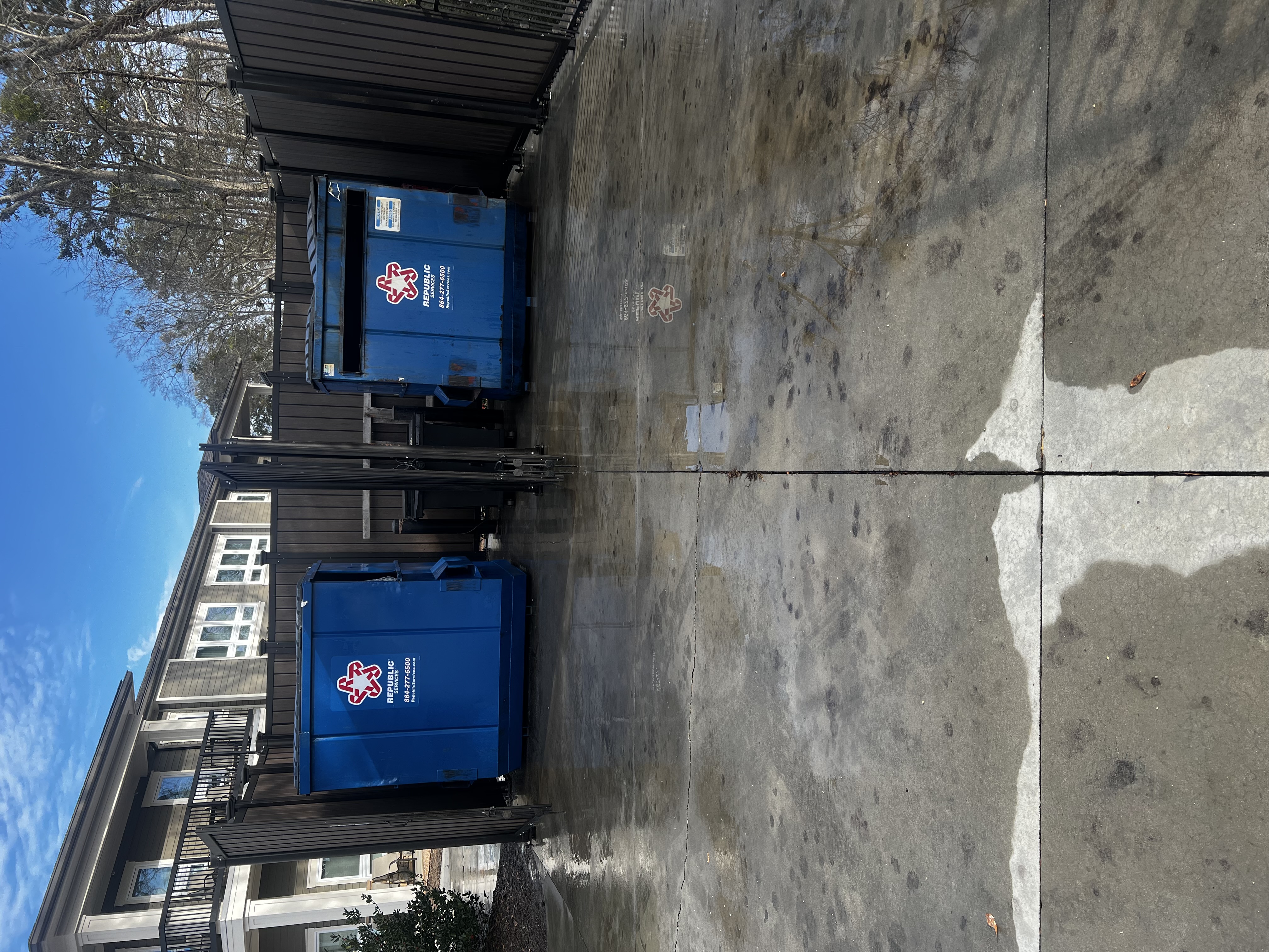 Professional Dumpster Pad Cleaning in Greenville, SC