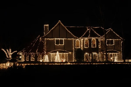 Christmas Light Installation